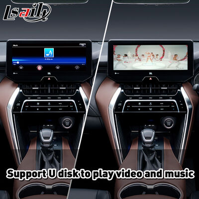 Lsailt Wireless Android Auto Carplay Interface สําหรับ 2020 ปัจจุบัน โตโยต้า แฮร์ริเออร์ เวนซ่า สนับสนุนโมดูลวิทยุ