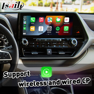 Lsailt Wireless Android Auto Carplay Interface สําหรับ 2020 และปัจจุบัน โตโยต้า ไฮแลนเดอร์