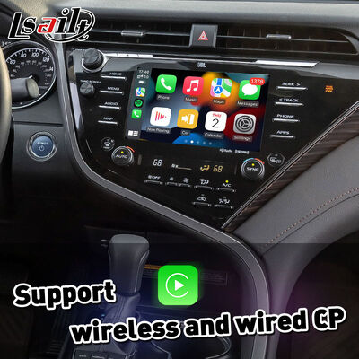 Lsailt Wireless Android Auto Carplay Interface สําหรับ Toyota Camry ปี 2017-2021