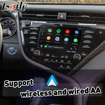 Lsailt Wireless Android Auto Carplay Interface สําหรับ Toyota Camry ปี 2017-2021
