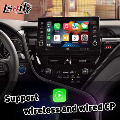Lsailt Wireless Android Auto Carplay Interface สําหรับปี 2021-2024 โตโยต้า แคมรี่ ไฮบริด XSE XLE SL SE XV70