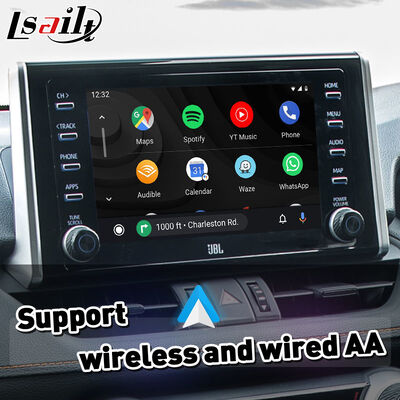 Lsailt Wireless Android Auto Carplay Interface สําหรับ 2018-2023 โตโยต้า RAV4 Majesty
