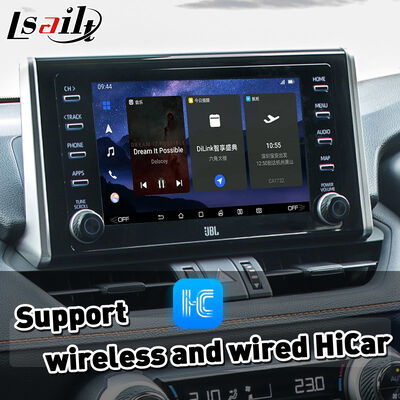 Lsailt Wireless Android Auto Carplay Interface สําหรับ 2018-2023 โตโยต้า RAV4 Majesty