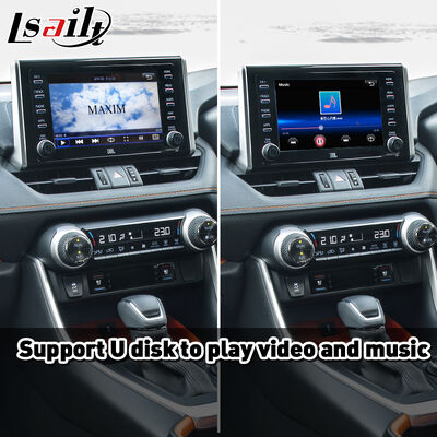 Lsailt Wireless Android Auto Carplay Interface สําหรับ 2018-2023 โตโยต้า RAV4 Majesty