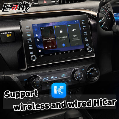 Lsailt Wireless Android Auto Carplay Interface สําหรับ โตโยต้า ฮิลุคส์ 2019
