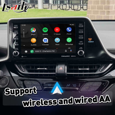 Lsailt อินเทอร์เฟซ Android Auto Carplay ไร้สายสำหรับ Toyota C-HR CHR ปี 2020-ปัจจุบัน