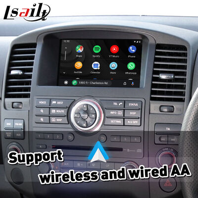 Lsailt Wireless Android Auto Carplay อินเตอร์เฟซสําหรับปี 2010-2015 นิสสัน นาวาร่า D40