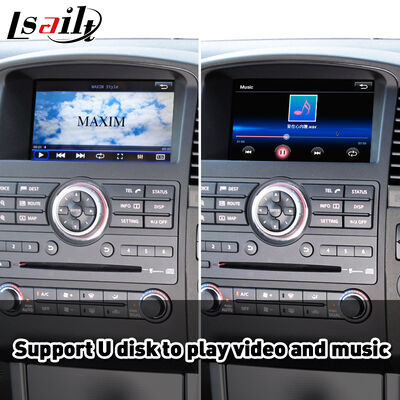 Lsailt Wireless Android Auto Carplay อินเตอร์เฟซสําหรับปี 2010-2015 นิสสัน นาวาร่า D40