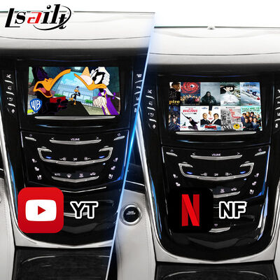 Lsait Android Navigation Multimedia Video Interface สำหรับระบบ Cadillac Escalade CUE ปี 2015-2020 พร้อม Carplay