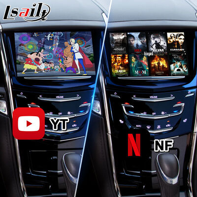 Lsailt Android Carplay Multimedia Video Interface สำหรับระบบ Cadillac ATS CUE ปี 2014-2019