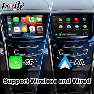 Lsailt Android Navigation Video Interface สําหรับระบบ Cadillac ATS CUE ปี 2014-2019 พร้อม Carplay