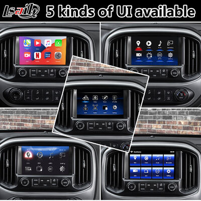 Lsailt Android Multimedia Video Interface สําหรับ 2015-2020 GMC Canyon Intellilink System พร้อมการเล่น Carplay