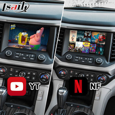 Lsailt Android GPS Navigation System Carplay อินเตอร์เฟสสําหรับ 2016-2019 GMC Acadia Intellilink System