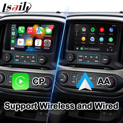 Lsailt Android Carplay Video Interface สำหรับ Chevrolet Colorado Mylink System