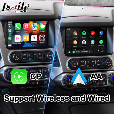 Lsailt Android Carplay Multimedia Interface สำหรับ Chevrolet GMC Tahoe 2015