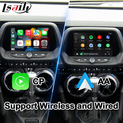 Lsailt Android Carplay Video Interface สำหรับ Chevrolet Camaro ปี 2016-2018