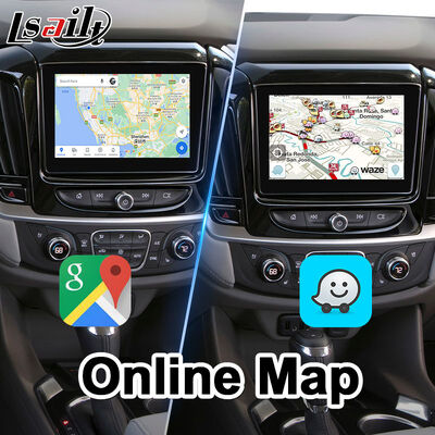 Chevrolet Traverse แอนดรอยด์ คาร์เพลย์ มัลติมีเดีย อินเตอร์เฟซกับ GPS