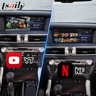 Lsailt Android Car Video Interface สําหรับ Lexus GS250 GS350 GS450h GS300h GS L10 2012-2015