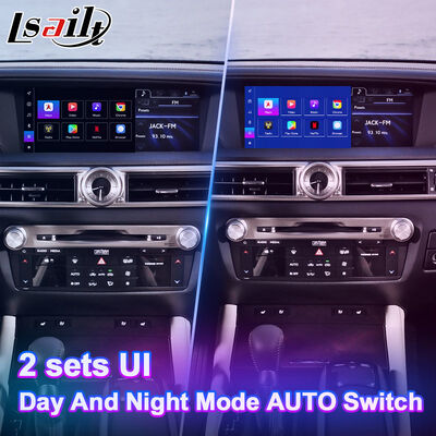 Lsailt Android Car Video Interface สําหรับ Lexus GS250 GS350 GS450h GS300h GS L10 2012-2015