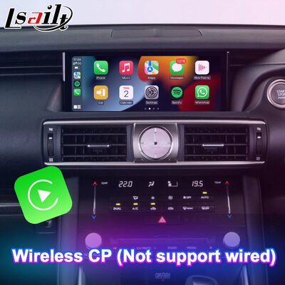 Lsailt Android Carplay Interface สําหรับ Lexus IS200T IS300H IS350 IS300 F Sport AWD IS XE30 2017-2020