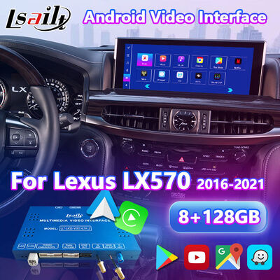 Lsailt Android Carplay Multimedia Video Interface สำหรับ Lexus LX 570 LX450d LX570 ปี 2016-2021
