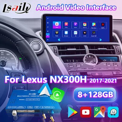 Lsailt Android Carplay Interface สำหรับ Lexus NX 300 NX300h NX200T NX300 ปี 2017-2021