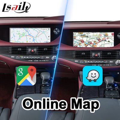 Lsailt Android Carplay Lexus Video Interface สำหรับ Lexus LS500 LS500h ปี 2017-2020