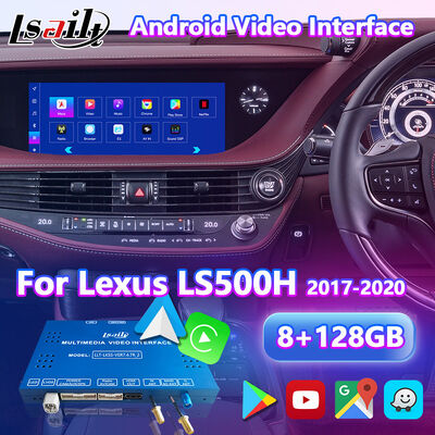 Lsailt Android Carplay Lexus Video Interface สำหรับ Lexus LS500 LS500h ปี 2017-2020