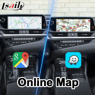 Lsalit Android Carplay Navigation Video Interface สำหรับ Lexus ES 300h ES250 ES350 ES300h ปี 2018-ปัจจุบัน