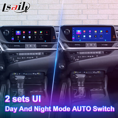 อินเทอร์เฟซวิดีโอนำทาง Lsalit Android 4 + 64GB สำหรับ Lexus ES300H ES350