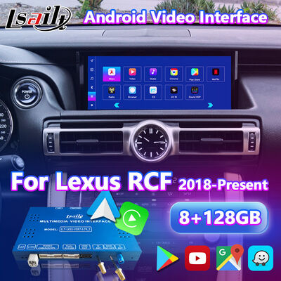Lsailt Android Carplay Video Interface สำหรับ Lexus RC 300h 350 300 F Sport 2018-2023