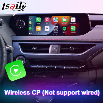 Lsailt Android 9.0 อินเทอร์เฟซวิดีโอมัลติมีเดียกล่องนำทาง GPS สำหรับ Lexus UX200 Touchpad Control