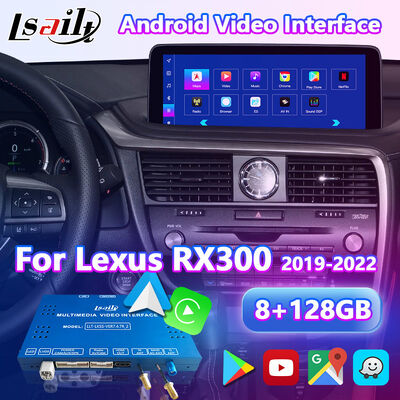 Lsailt Android Carplay Video Interface สำหรับ Lexus RX 300 350 350L 450h 450hL F Sport 2019-2022