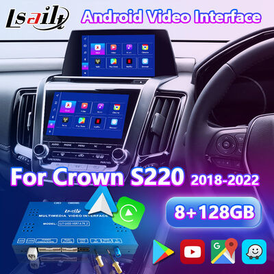 Lsailt Android Multimedia Video Interface สำหรับ Toyota Crown S220 ปี 2018-2022 พร้อม Carplay