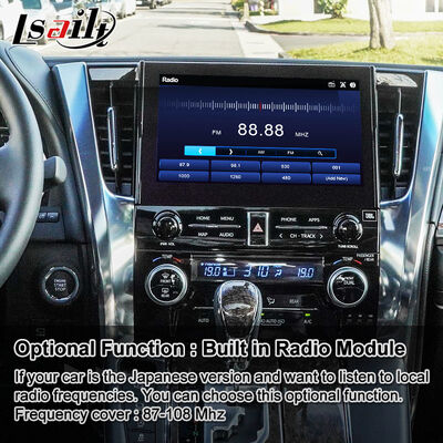 Lsailt Android Carplay Video Interface สำหรับ Toyota Alphard Vellfire JBL รุ่นไฮเอนด์ ปี 2019 - 2023