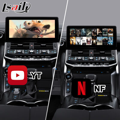 Lsailt Android Navigation Carplay Interface สําหรับ 2021-2024 โตโยต้า แลนด์ครูเซอร์ 300 GX-R VX-R GR GR-S Sahara ZX VX LC300