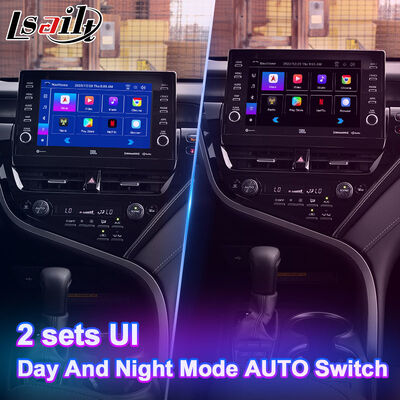 Lsailt Android Carplay Navigation Video Interface สำหรับ Toyota Camry Hybrid XSE XLE SL SE XV70 ปี 2021-2024
