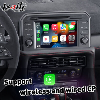 Lsailt Nissan GT-R R35 2017-2022 โมดูลอินเทอร์เฟซ CarPlay สำหรับจอ OEM ในรถยนต์ อัปเกรด Android Auto ไร้สาย