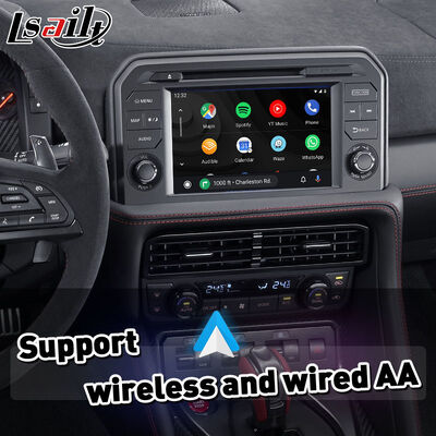 Lsailt Nissan GT-R R35 2017-2022 โมดูลอินเทอร์เฟซ CarPlay สำหรับจอ OEM ในรถยนต์ อัปเกรด Android Auto ไร้สาย