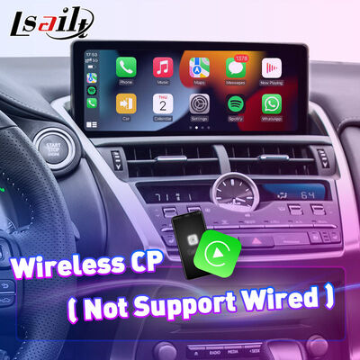 Lsailt 10.25 นิ้ว Android Carplay มัลติมีเดีย วิดีโอ อินเตอร์เฟสจอสําหรับ 2017-2021 Lexus NX 300h NX200 NX300 NX300h