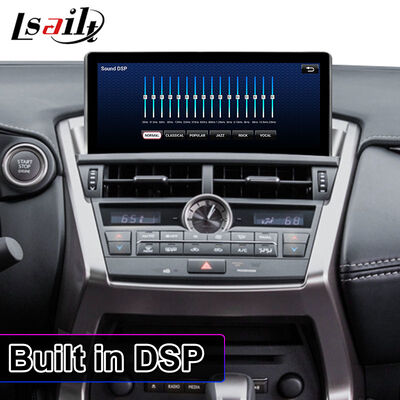 Lsailt Android Carplay มัลติมีเดีย อินเตอร์เฟสจอสําหรับ 2014-2017 Lexus NX Knob NX200t NX300h