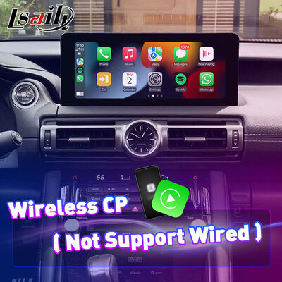 Lsailt Android Carplay มัลติมีเดีย อินเตอร์เฟซ จอสําหรับ 2020-ปัจจุบัน Lexus IS 300h IS300 IS350 IS500 IS300h