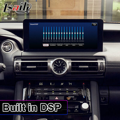 Lsailt Android Carplay มัลติมีเดีย อินเตอร์เฟซ จอสําหรับ 2020-ปัจจุบัน Lexus IS 300h IS300 IS350 IS500 IS300h
