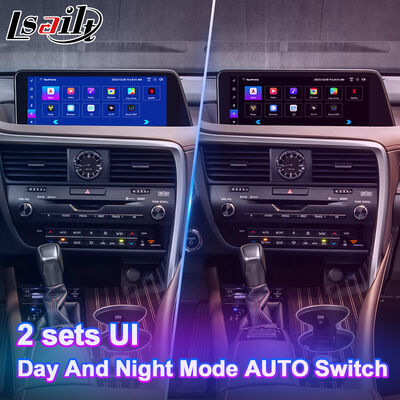 Lsailt แอนดรอยด์ มัลติมีเดีย Carplay Screen สําหรับ 2016-2019 เล็กซัส RX RX450h RX350 RX200t RX300 RX450L RX350L