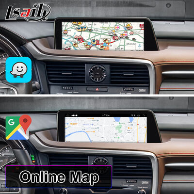 Lsailt แอนดรอยด์ มัลติมีเดีย Carplay Screen สําหรับ 2016-2019 เล็กซัส RX RX450h RX350 RX200t RX300 RX450L RX350L