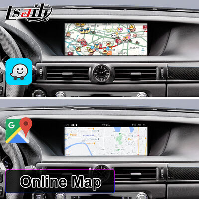 Lsailt Android CarPlayมัลติมีเดียหน้าจอสำหรับ 2012-2020 Lexus GS 200T GS300h GS250 GS350 GS450h GSF GS200t