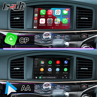 Lsailt หน้าจอมัลติมีเดีย Android Carplay สำหรับ 2010-2020 Nissan Elgrand E52