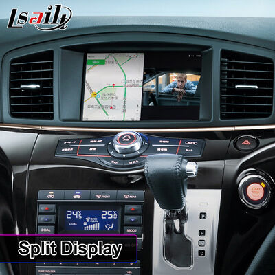 Lsailt หน้าจอมัลติมีเดีย Android Carplay สำหรับ 2010-2020 Nissan Elgrand E52