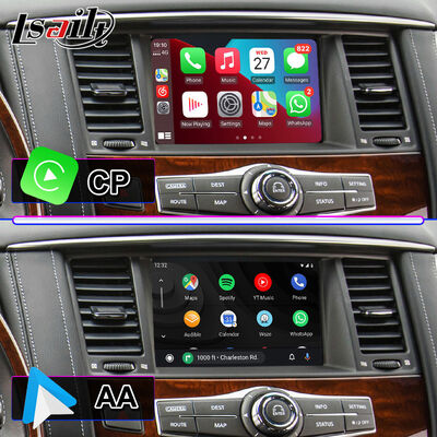 Lsailt Android Carplay มัลติมีเดียจอสําหรับ 2010-2017 อินฟินิตี้ QX80 QX56