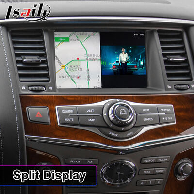 Lsailt Android Carplay มัลติมีเดียจอสําหรับ 2010-2017 อินฟินิตี้ QX80 QX56